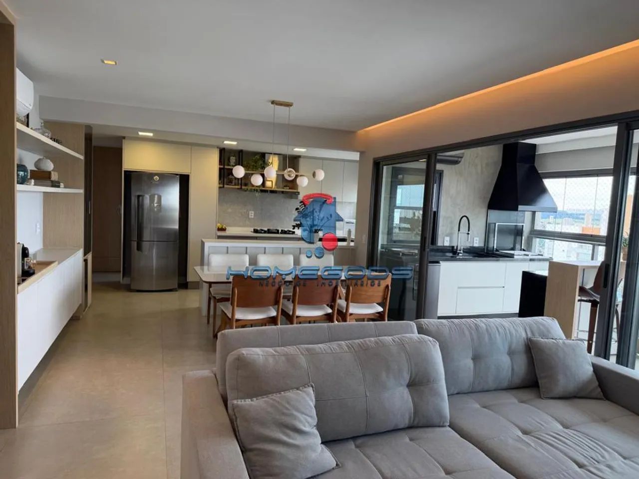 Apartamento à venda com 155m², 3 suítes sendo 1 master com closet e varanda, varanda gourm - Foto 4