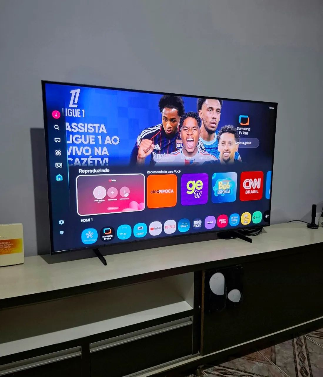 Smart TV Samsung 55" - 3 meses de uso