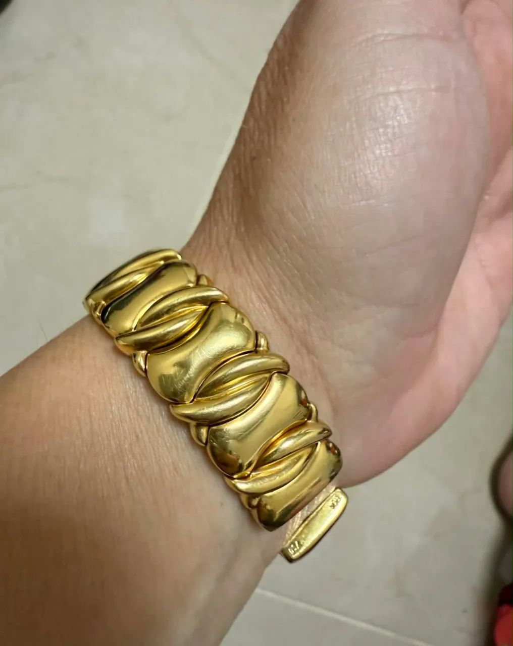 Relógio de ouro 65g 18k procedência garantia eterna - Foto 4