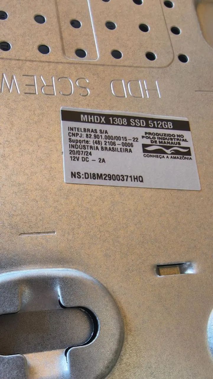 Dvr MHDX 1308 + SSD INTELBRAS 512GB  - Foto 4