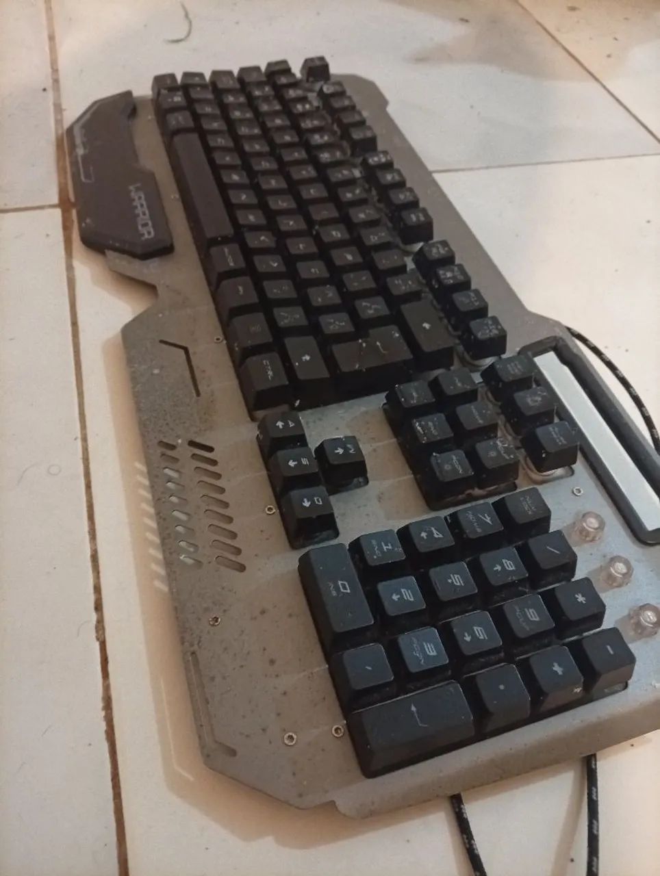 Teclado Gamer Mecânico Warrior - Foto 4