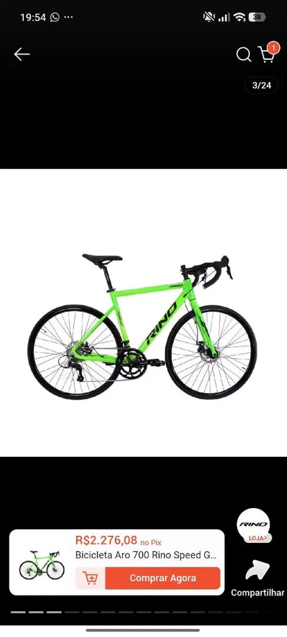 Bicicleta speed RINO