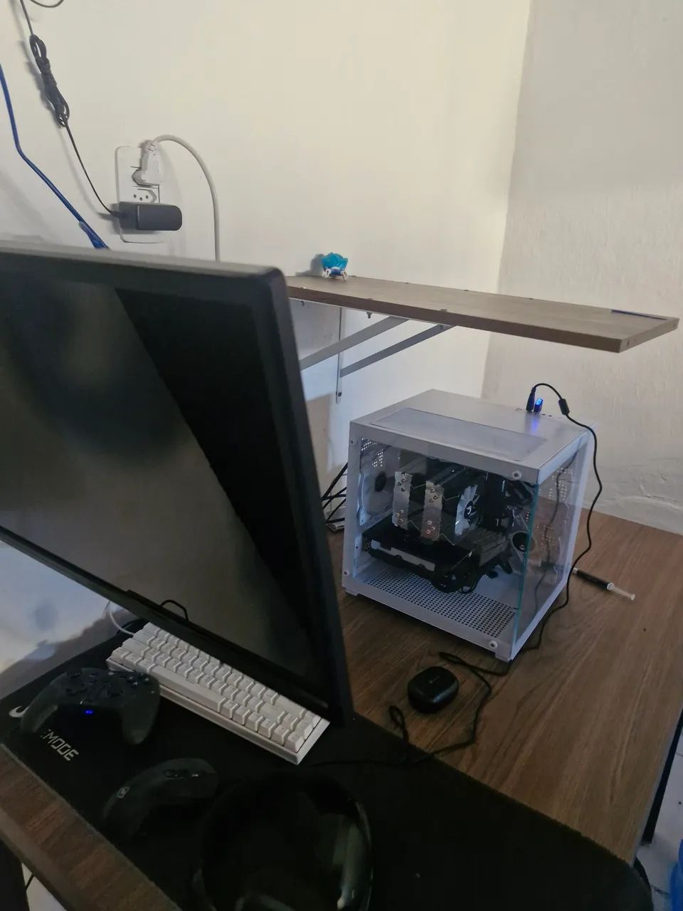 Pc completo ryzen 5 5500 rx 580 32gb de ram - Foto 4