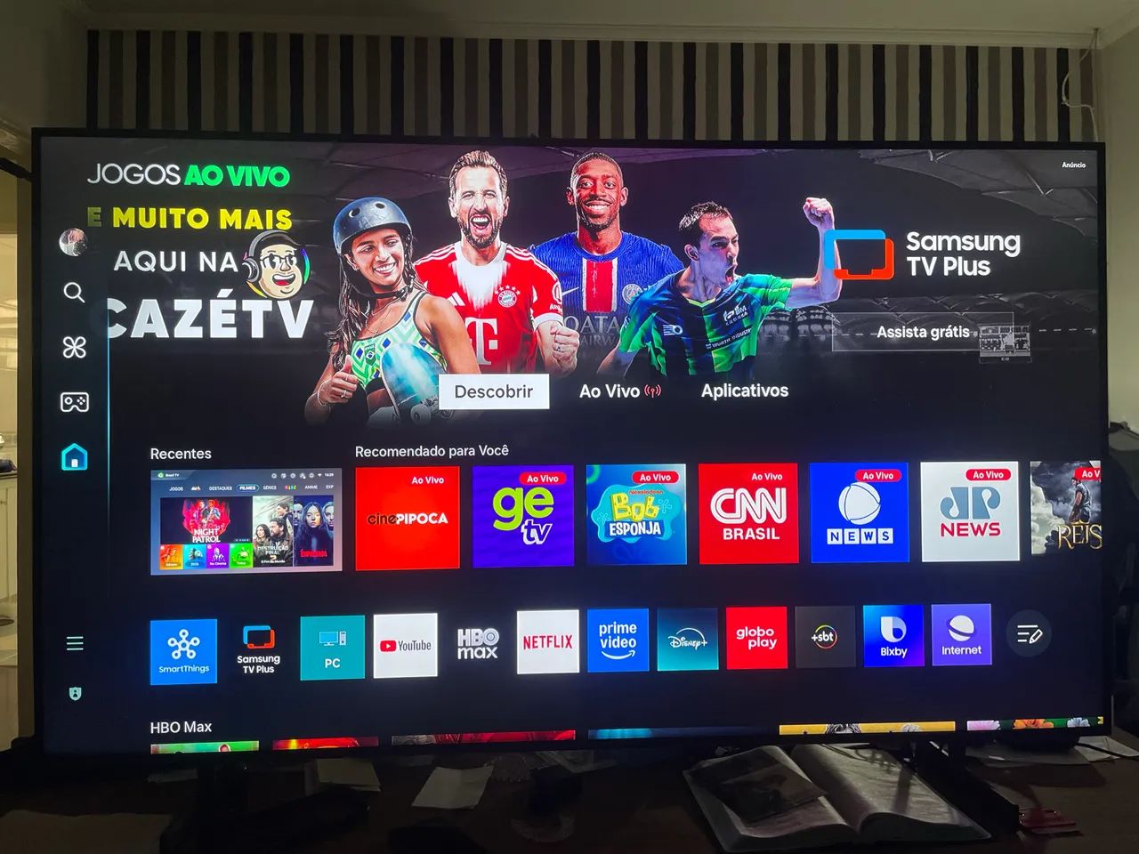 Samsung Smart Tv Crystal 4K 55 Polegadas   - Foto 2