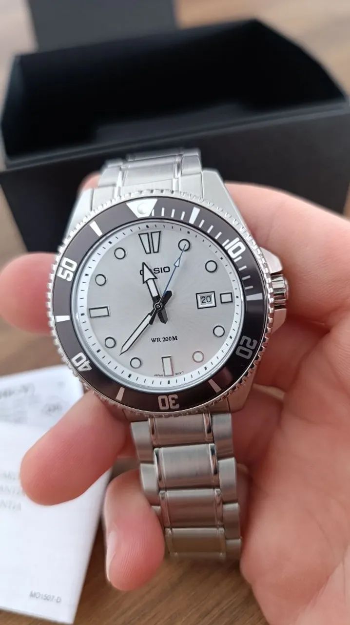 Relógio Casio Duro MDV-107D-7AVDF em perfeito estado 