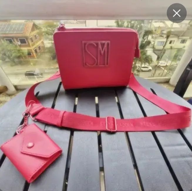 Bolsa vermelha Steve Maden Original