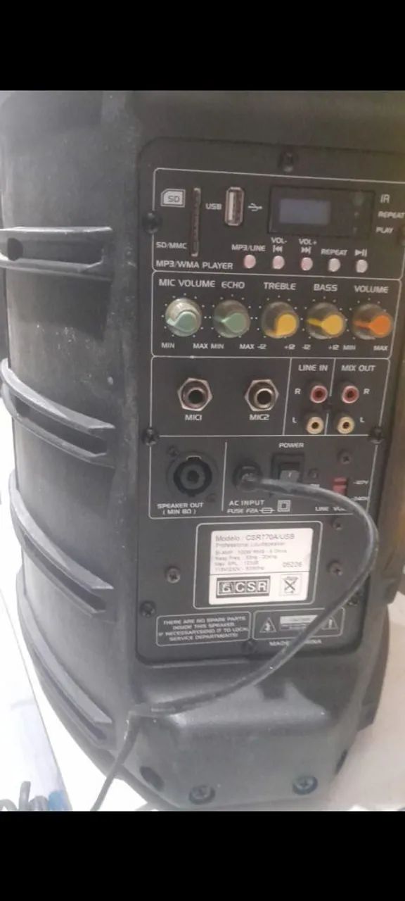 Caixa csr 10'
