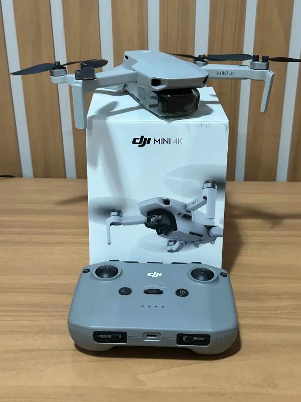 Drone DJI Mini 4K ? pouco uso, na caixa e completo