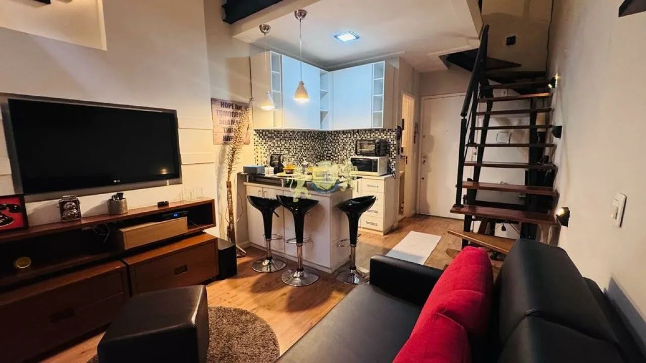 Flat com 1 Quarto à venda, 40m² - Brooklin
