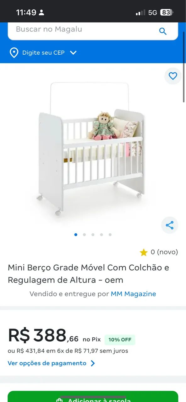 Mini Berço