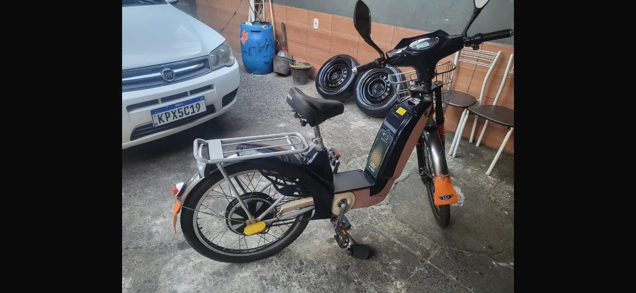 Bicicleta elétrica Novíssima  - Foto 2