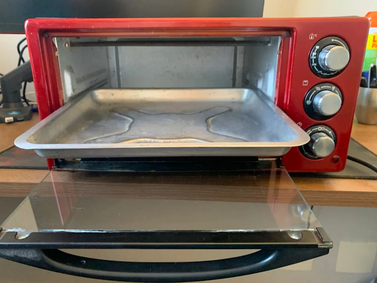 FORNO ELÉTRICO OSTER COMPACT 15 LITROS VERMELHO - Foto 3