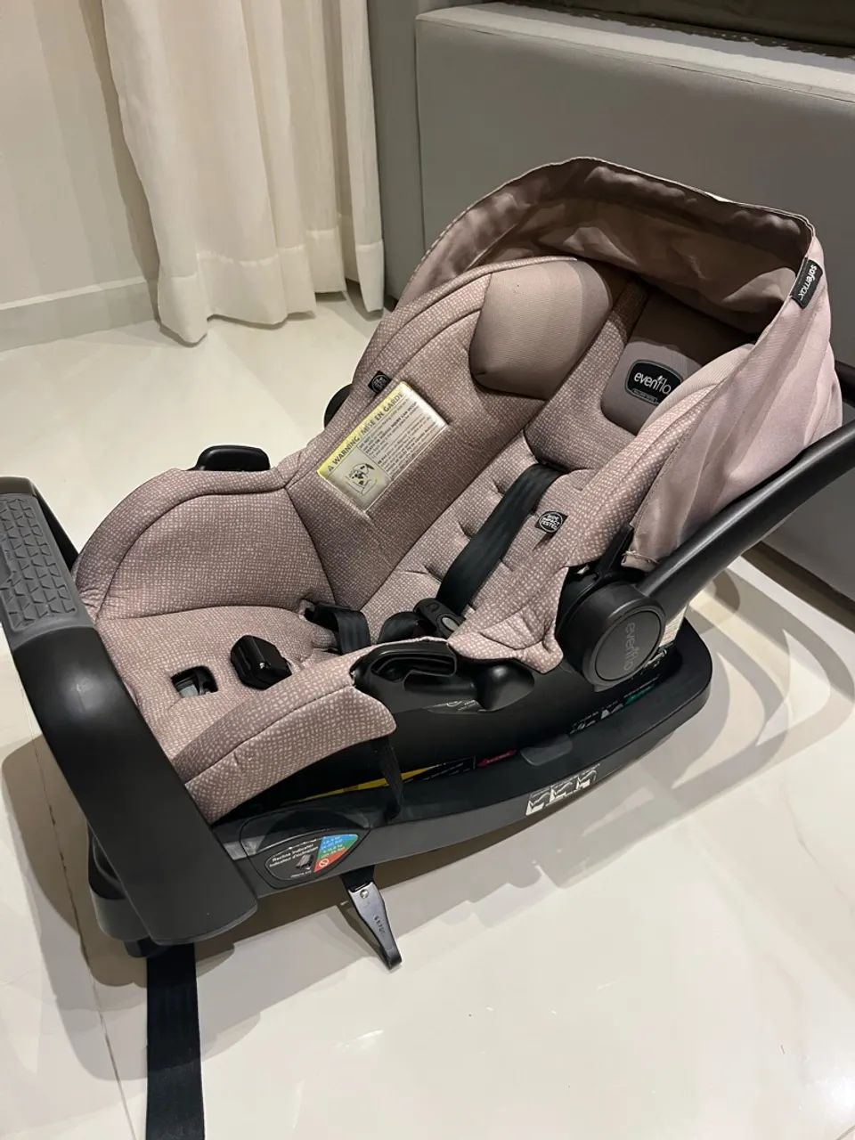 Carrinho De Bebê Evenflo Pivot Modular Com Assento De Carro - Foto 3