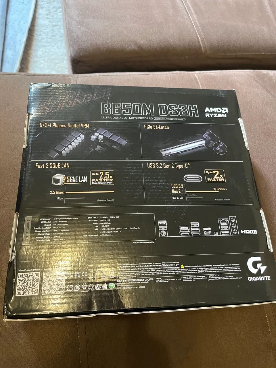 Placa Mae Gigabyte B650M DS3H - Foto 2