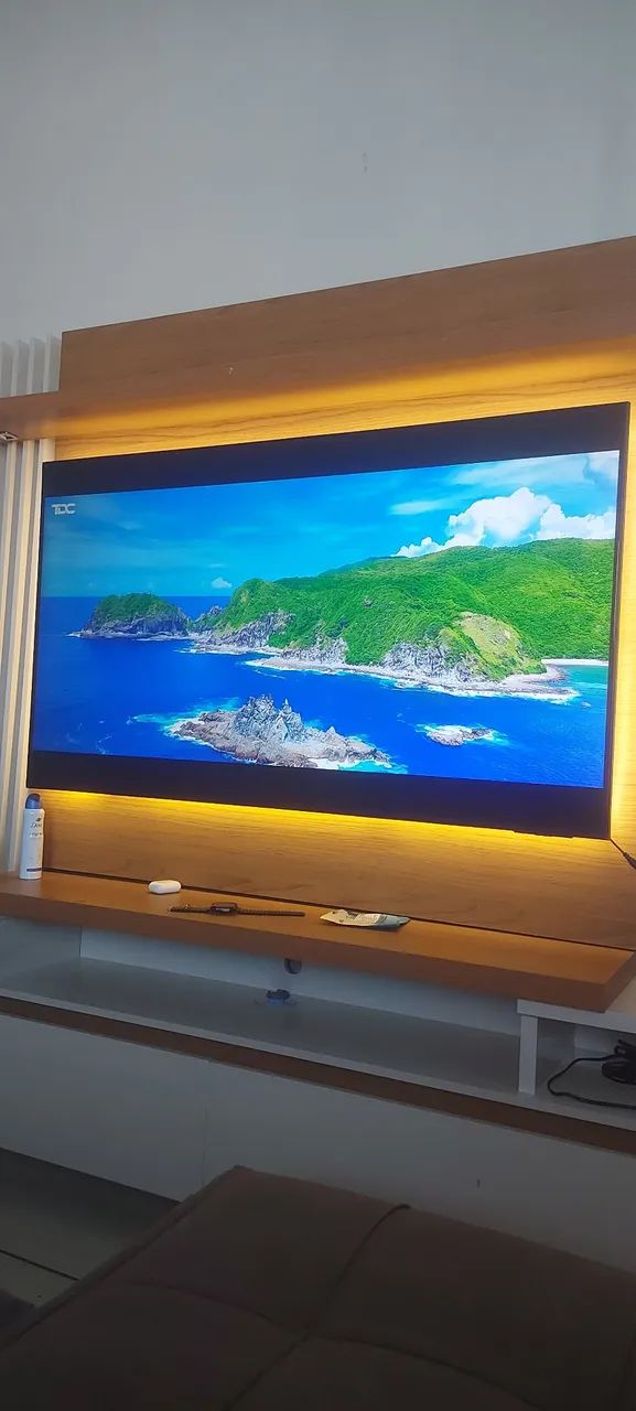 Vendo smart tv 55 polegadas Samsung Qled 2 meses de uso  - Foto 3