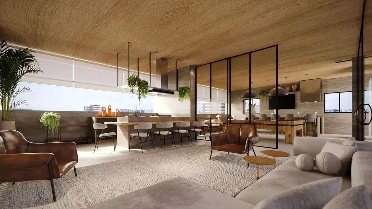 Apartamento 1 quarto e Sala com 45 m² na Mangabeiras, Maceió Link Residence - Foto 3