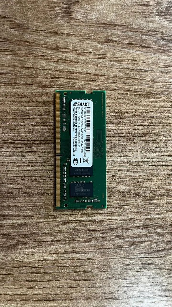 Memória RAM 4GB DDR4 3200MHz Lenovo Notebook - Foto 2