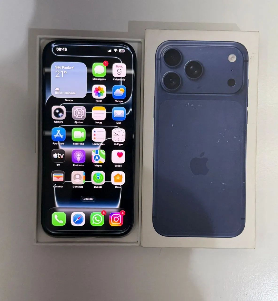 iPhone 17 pro Max deep blue - Foto 3