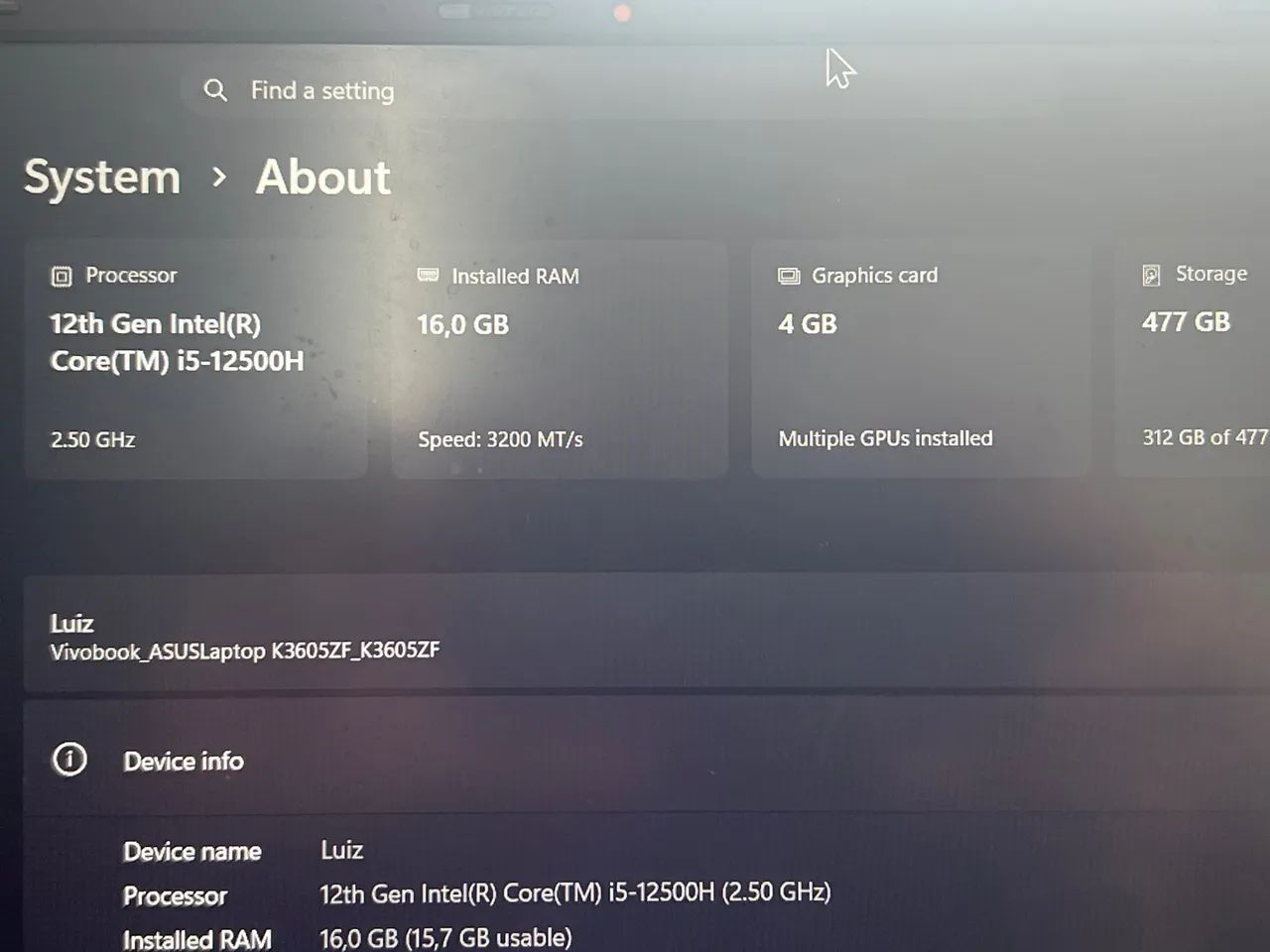 Asus VivoBookX16 - Foto 3