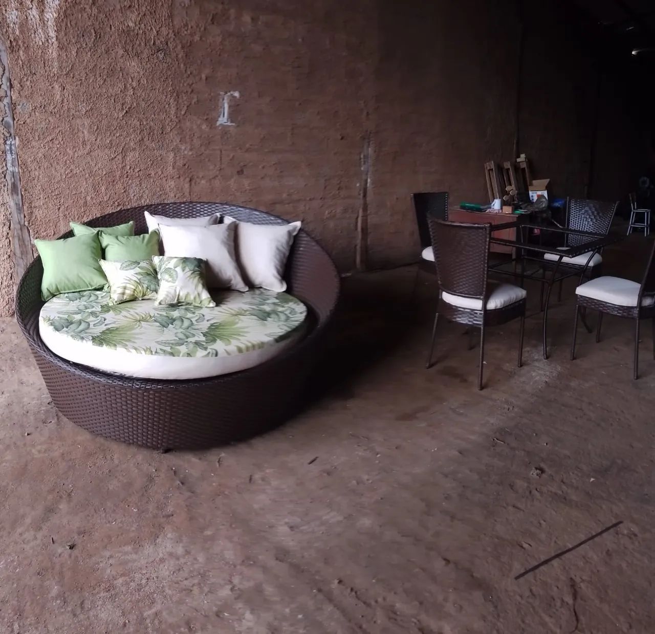 Chaise para decoração 