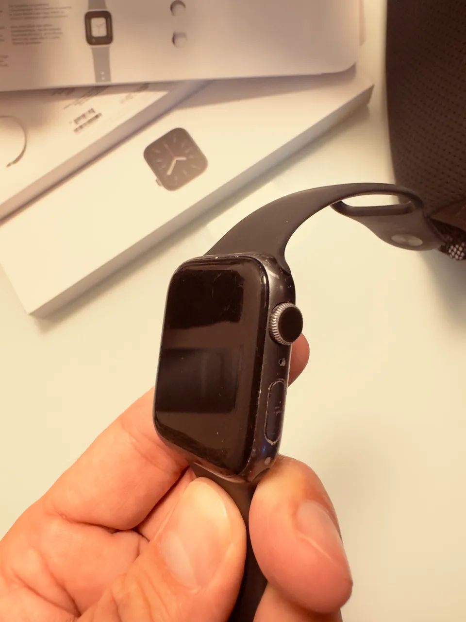 Series 6, 44mm, GPS, cinza-espacial. - Foto 5