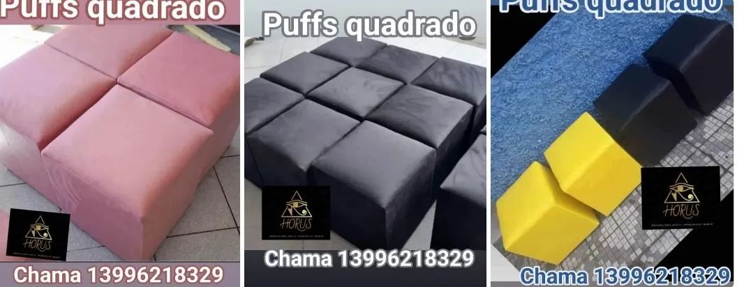 Puffs 35x35cm  - Foto 3