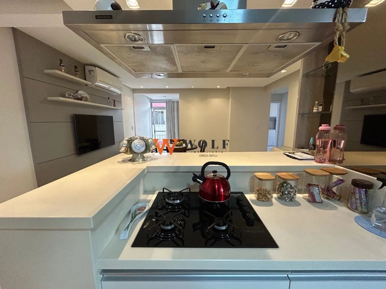 Apartamento à venda 3 dormitórios (1 suíte), 100% MOBILIADO com 90m2 - Balneário, Florianó - Foto 4