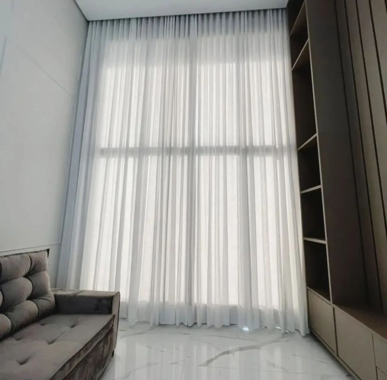 Cortina ! tecidos para trazer beleza e conforto ao seu ambiente. - Foto 5