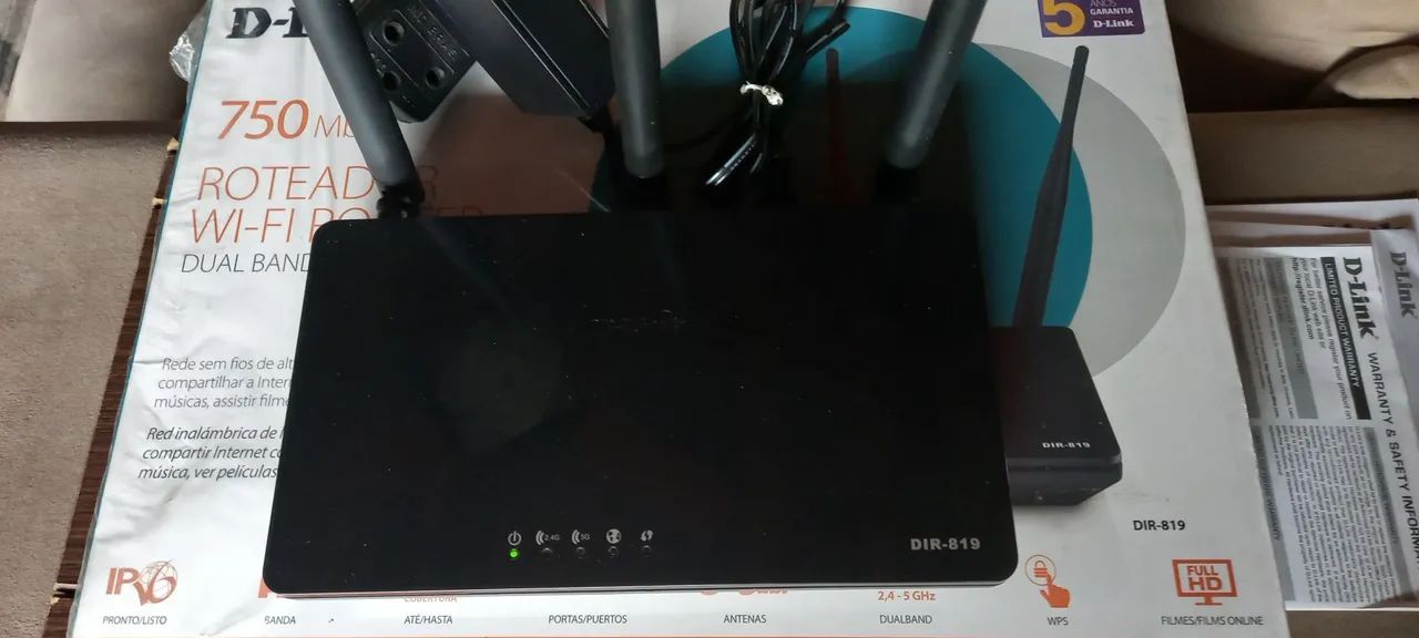 Roteador D-Link DIR-819 750Mbps - Foto 5