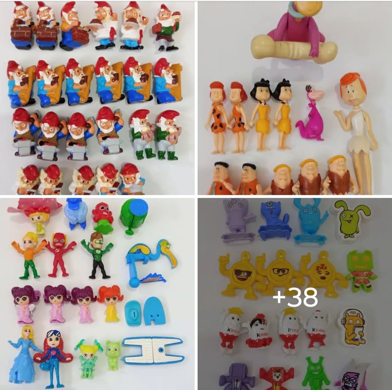 Lote Kinder ovo e variados 