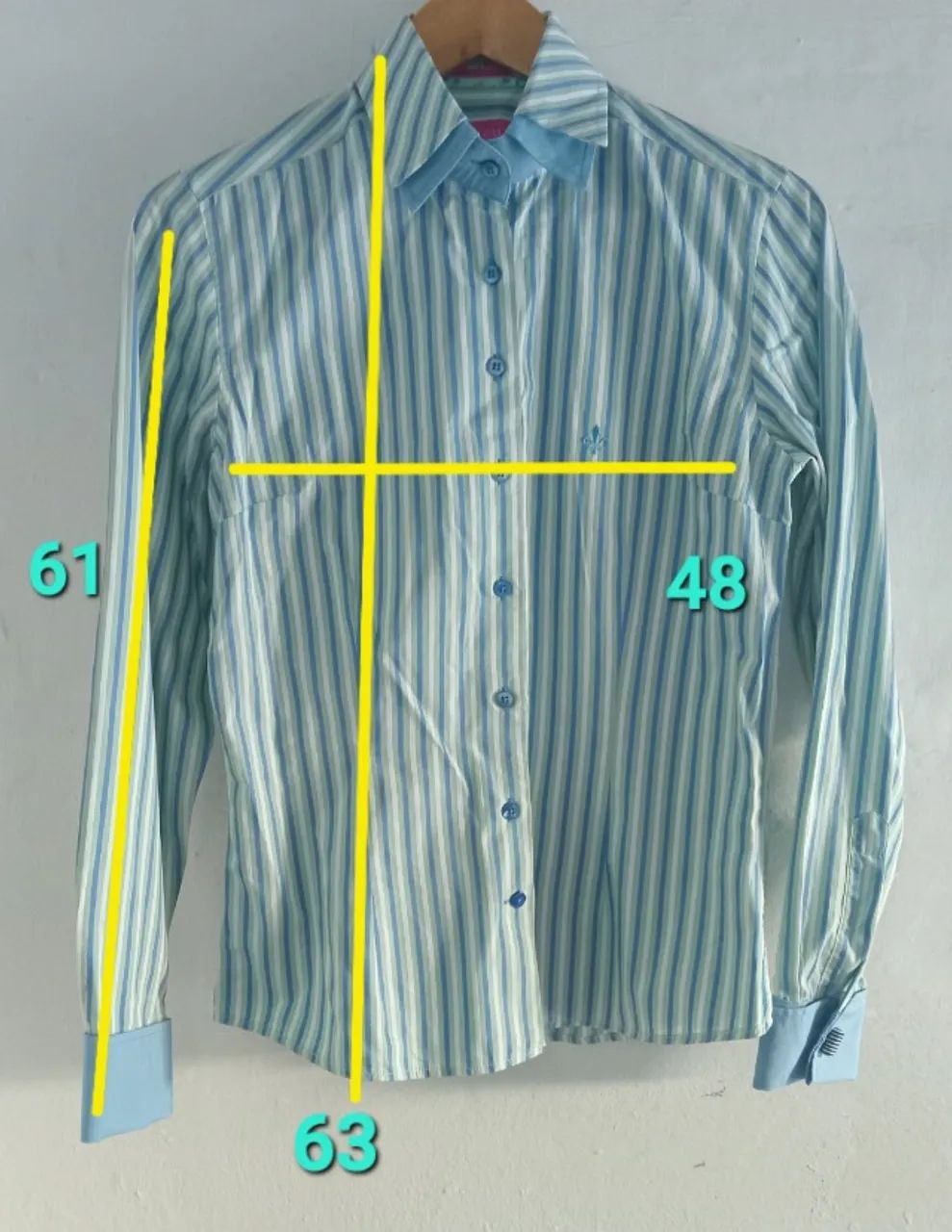 2 camisas Dudalina tam 40 - Foto 3