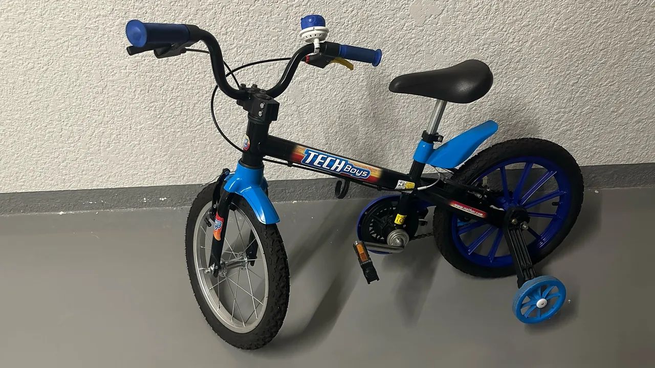 Bicicleta Aro 16 azul  - Foto 2