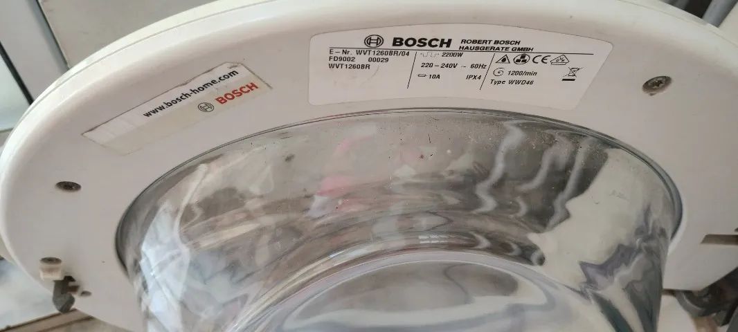 Lava e Seca Bosch 5 kg (NÃO FUNCIONA) - Foto 4