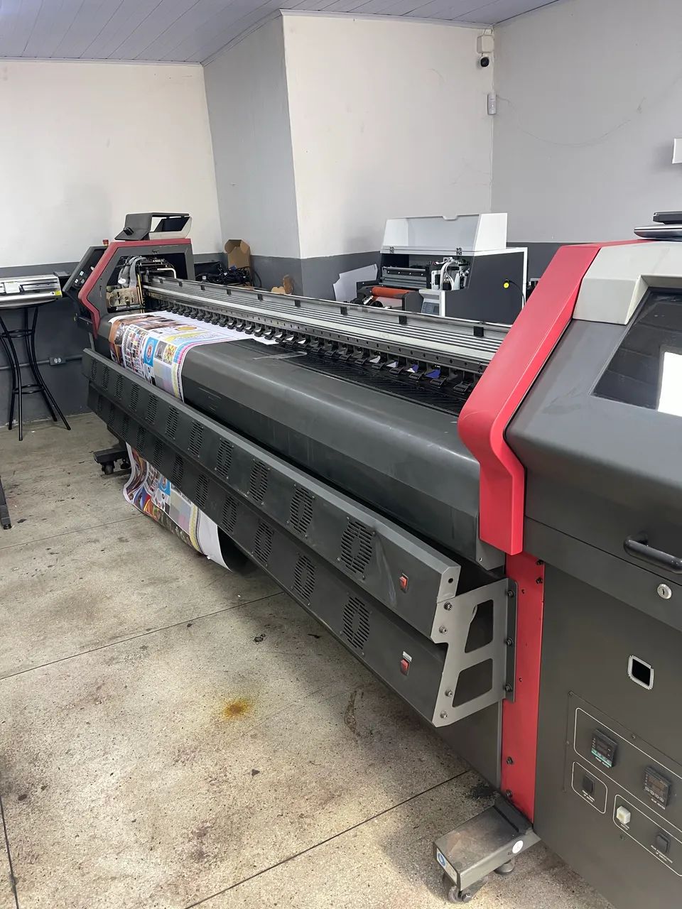 Plotter de impressão alto formato 320cm konica 512