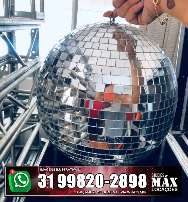Aluguel de globo espelhados para boates e eventos - Foto 5