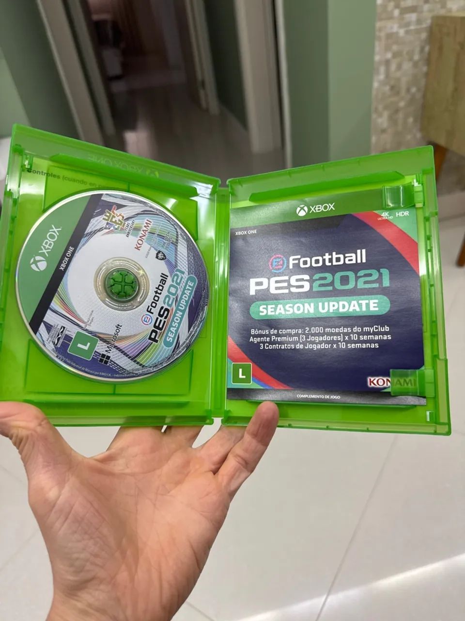 Jogo Xbox pes 2021 - Foto 2