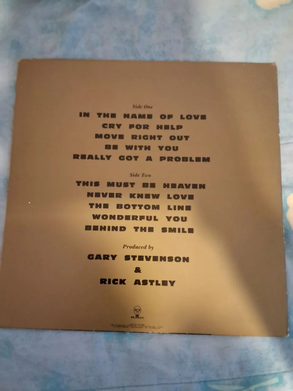LP Vinil - Rick ASTLEY - Free - Foto 3