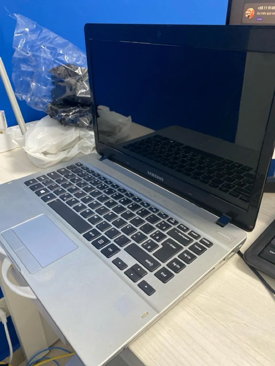 Notebook Samsung  preço negociável  - Foto 2