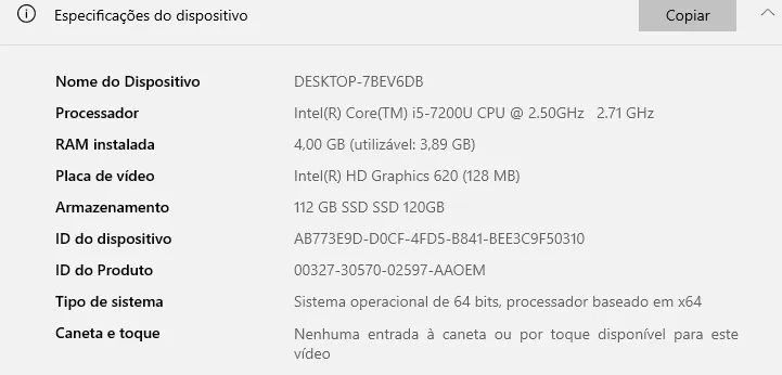 Notebook HP - i5, 4GB RAM, SSD - Foto 4