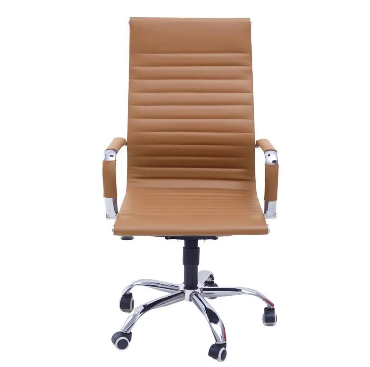 Cadeira de Escritório Esteirinha Base Cromada com Rodinha