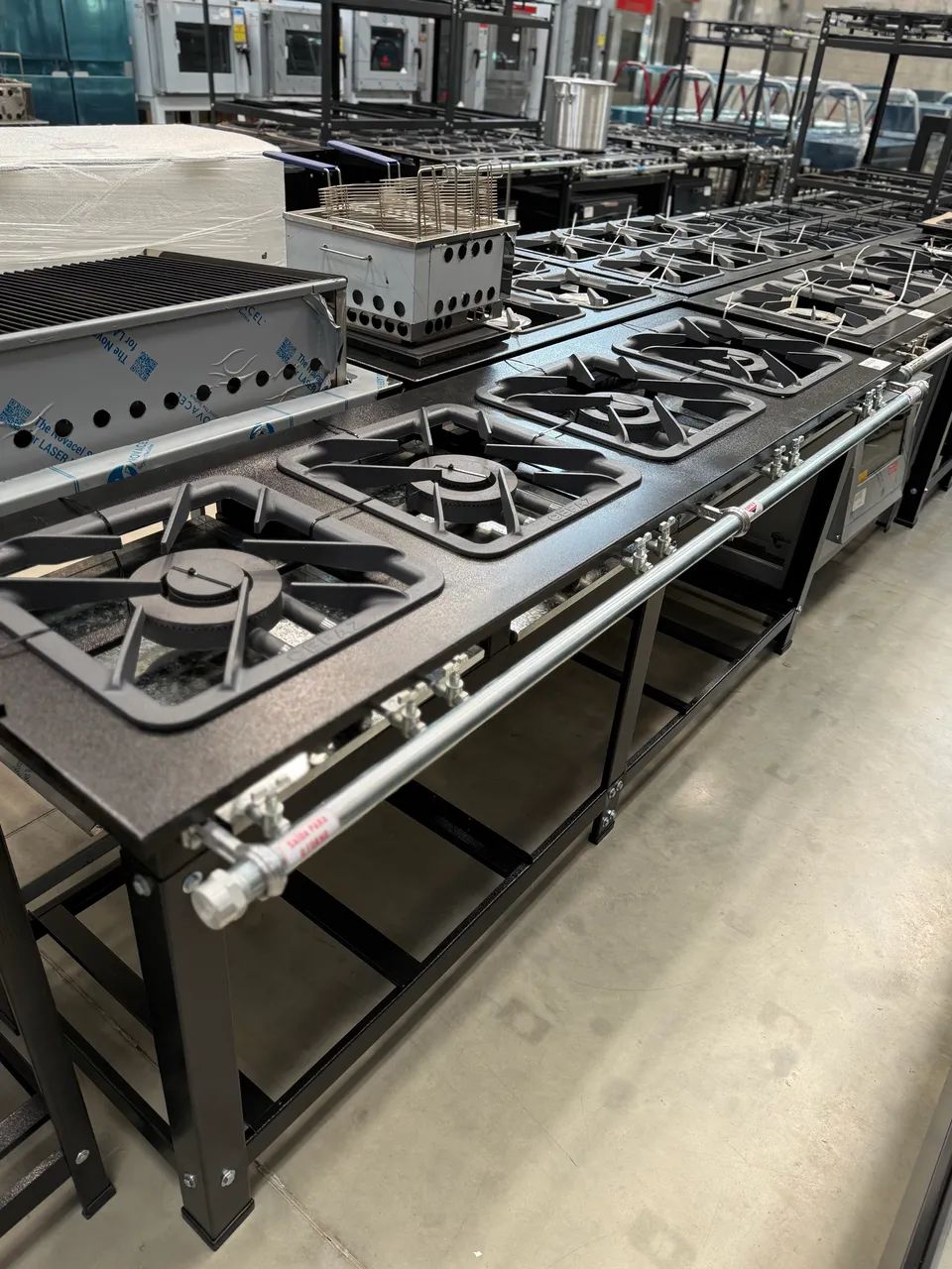 FOGÃO IND 4 BOCAS LINHA 4QD BP GOLD 40X40 - CEFAZ - Foto 2