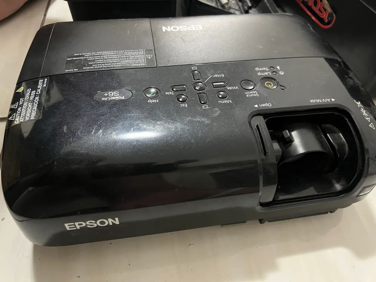 Projetor Epson - sala de aula