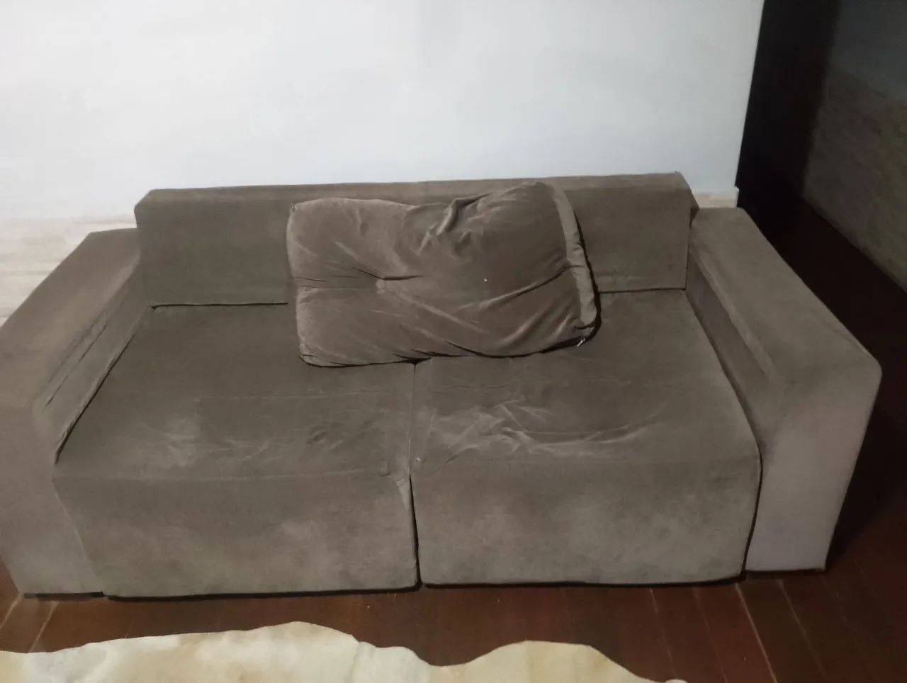 Conjunto sofá usado perfeito estado  - Foto 2