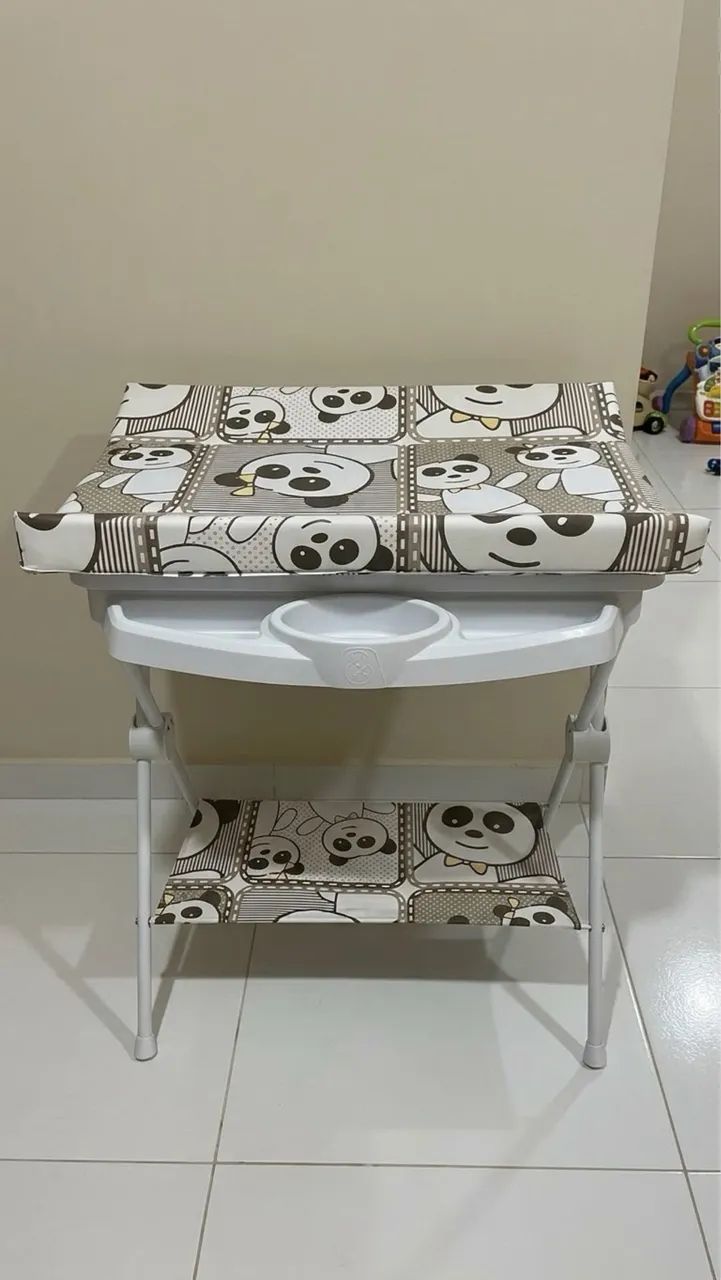 Banheira com trocador 
