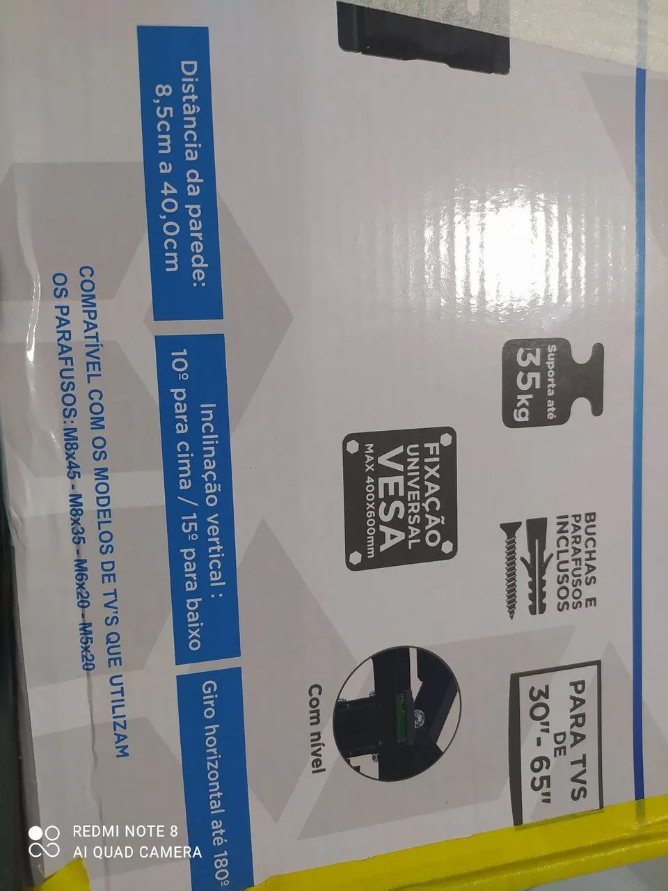 Suporte de tv universal para tvs de 30 a 65 - Foto 3