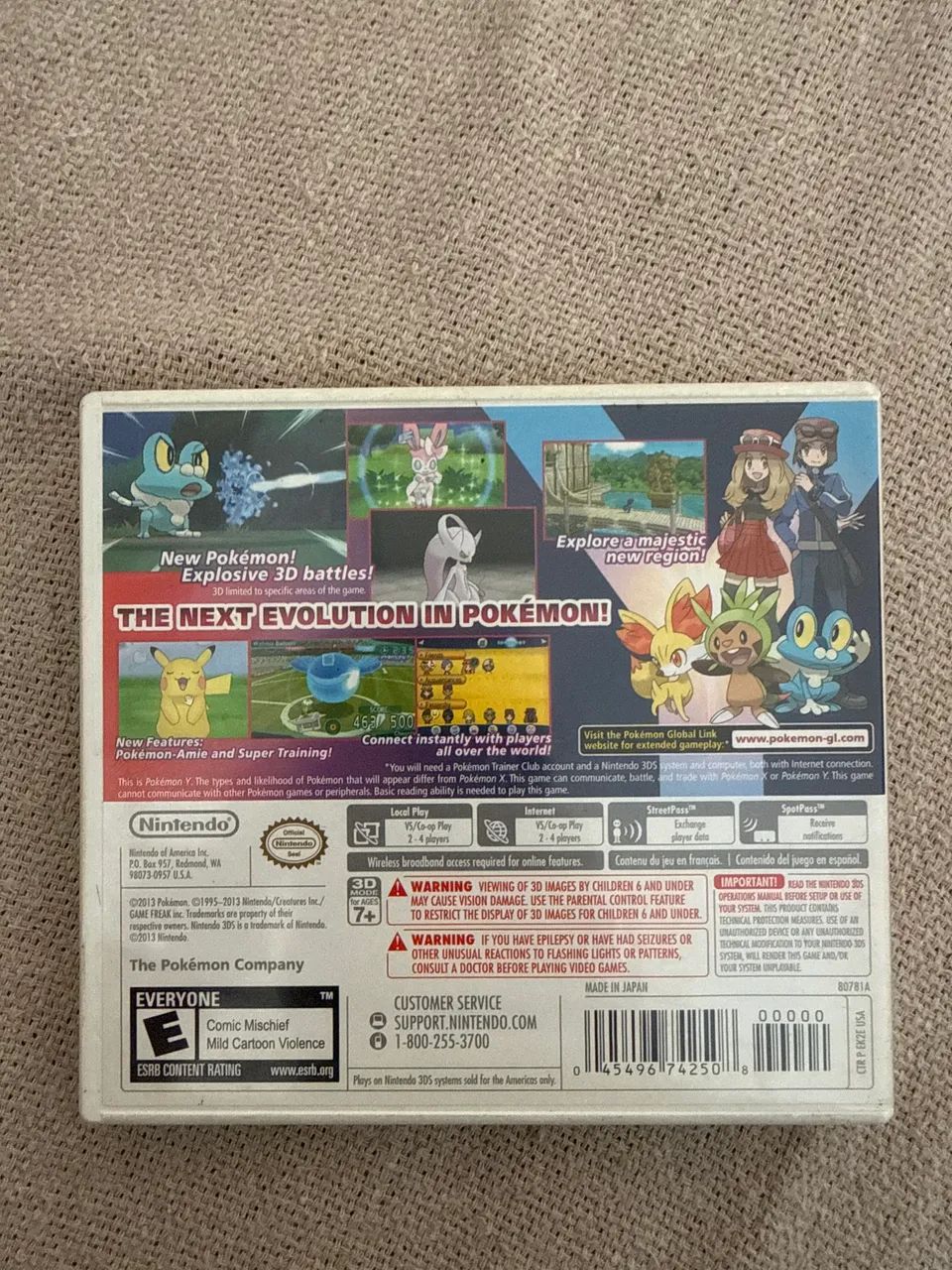 Pokémon Y 3ds - Foto 3