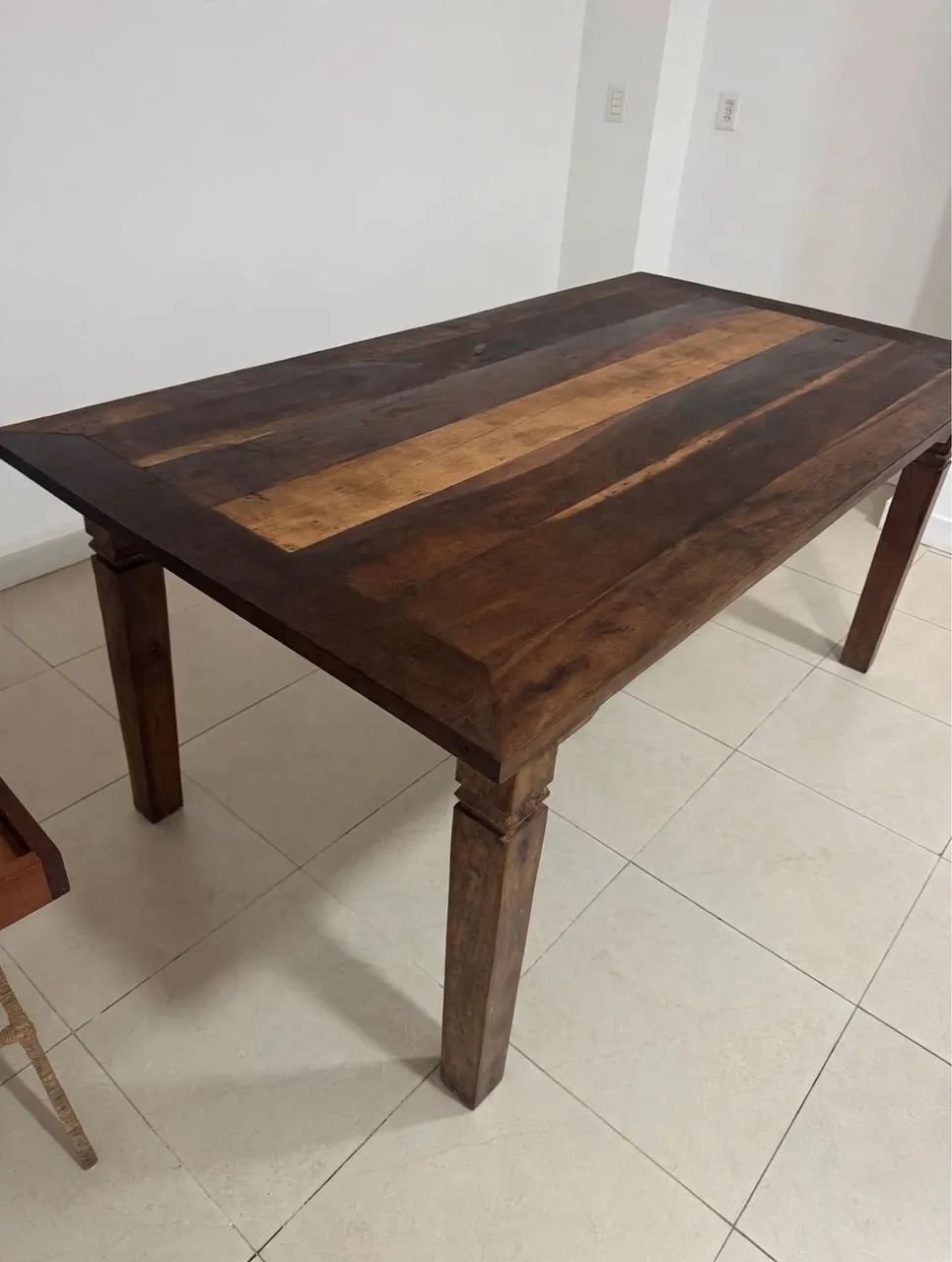 Vendo mesa de madeira demolição  - Foto 5