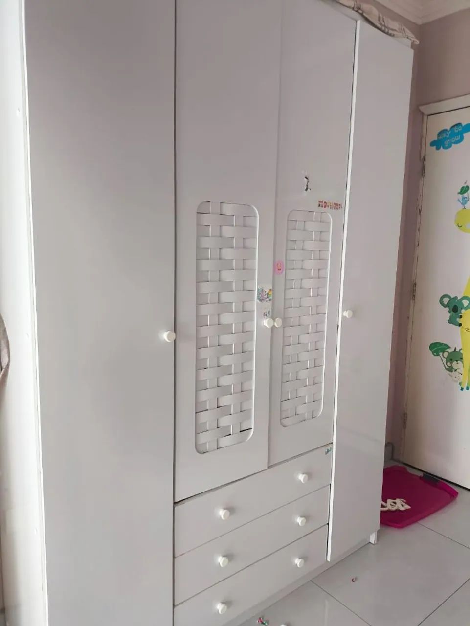 Cama e guarda roupa infantil  - Foto 4
