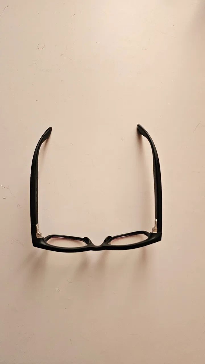 Óculos Ray-Ban Meta Matte Black Lente Transparente - Foto 2
