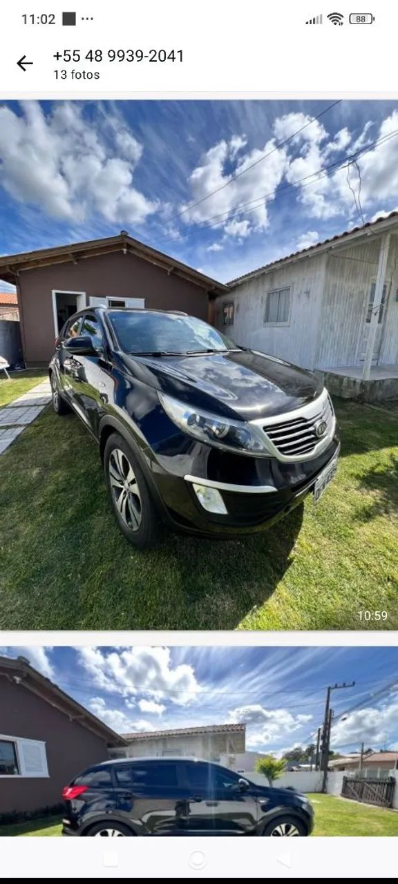 KIA Sportage SPORTAGE LX 2.0 16V/ 2.0 16V FLEX MEC. 2013